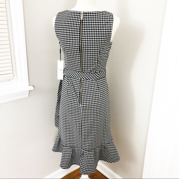 Calvin Klein Gingham Ruffle Dress - Picture 7 of 8
